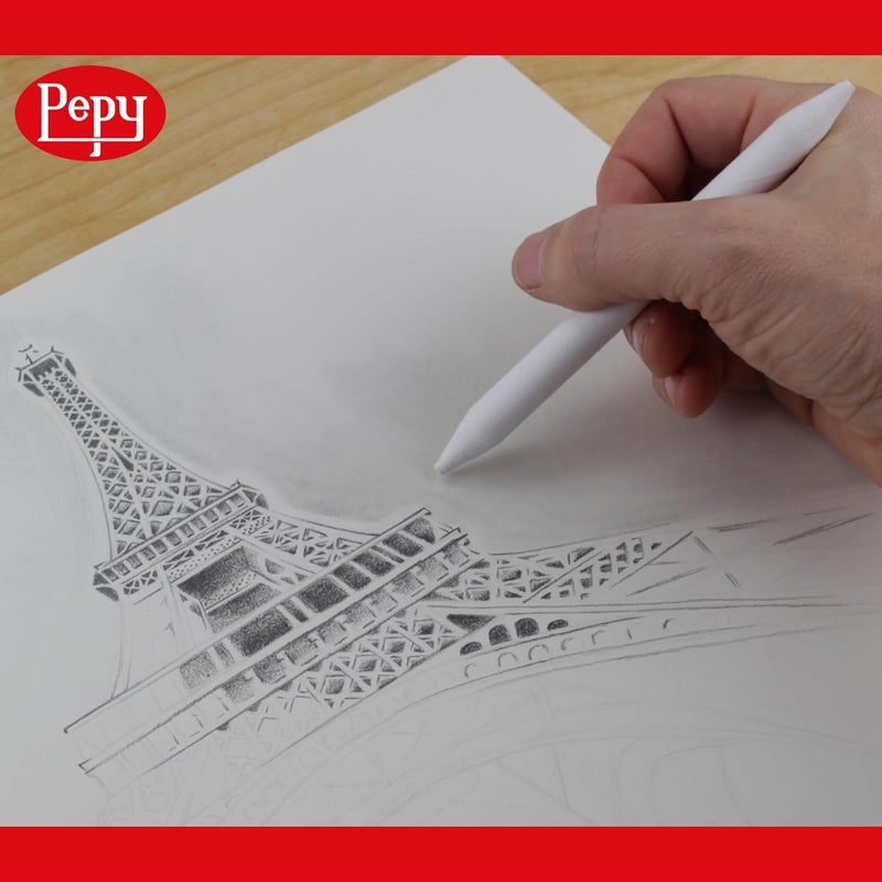 Pepy 6 PCS Blending Stumps for Drawing, Shading, Blending, Charcoal, Graphite, Colored Pencil, Pastel, Oil Pastel; Art Blenders for Paper Sketch Drawing - Image 3